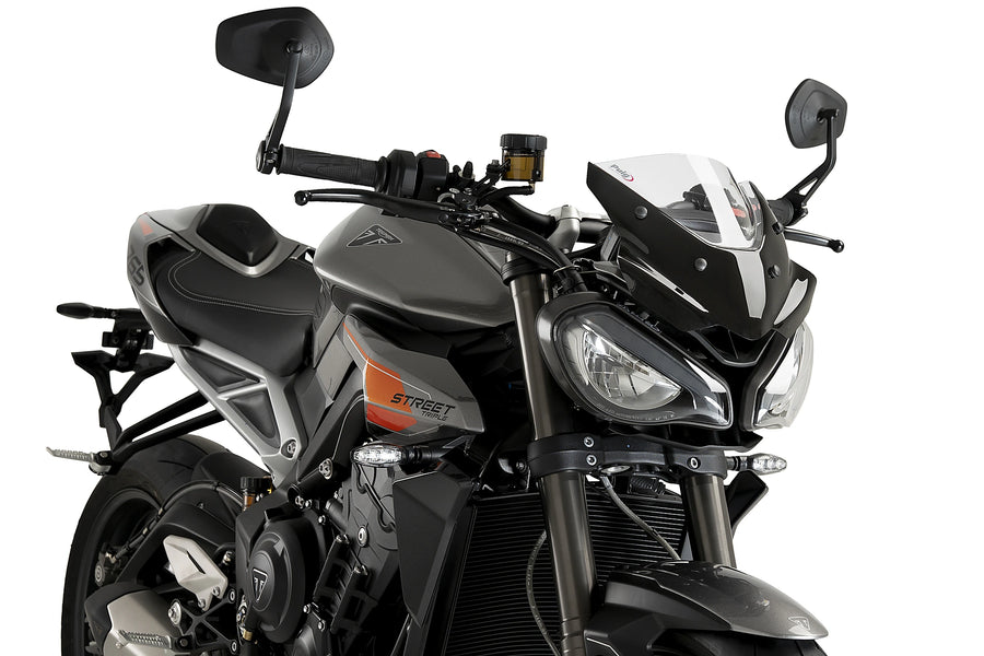 TRIUMPH STREET TRIPLE 765 RS [2025] - New Generation Sport Windshield | Clear | PUIG 22234W