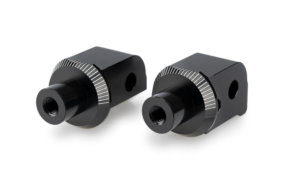 APRILIA TUONO 457 [2025] – Adapter passenger footrest rubber pad – black