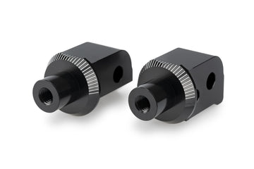 APRILIA TUONO 457 [2025] – Adapter passenger footrest rubber pad – black - 0