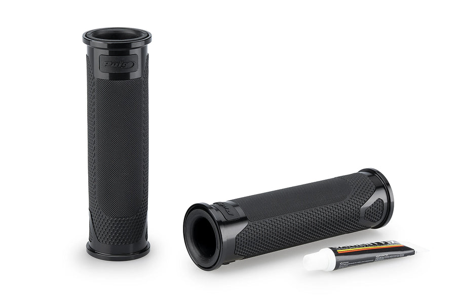 TRIUMPH BONNEVILLE T 120 BLACK [2025] - Revving Grips | Black | PUIG 22271N