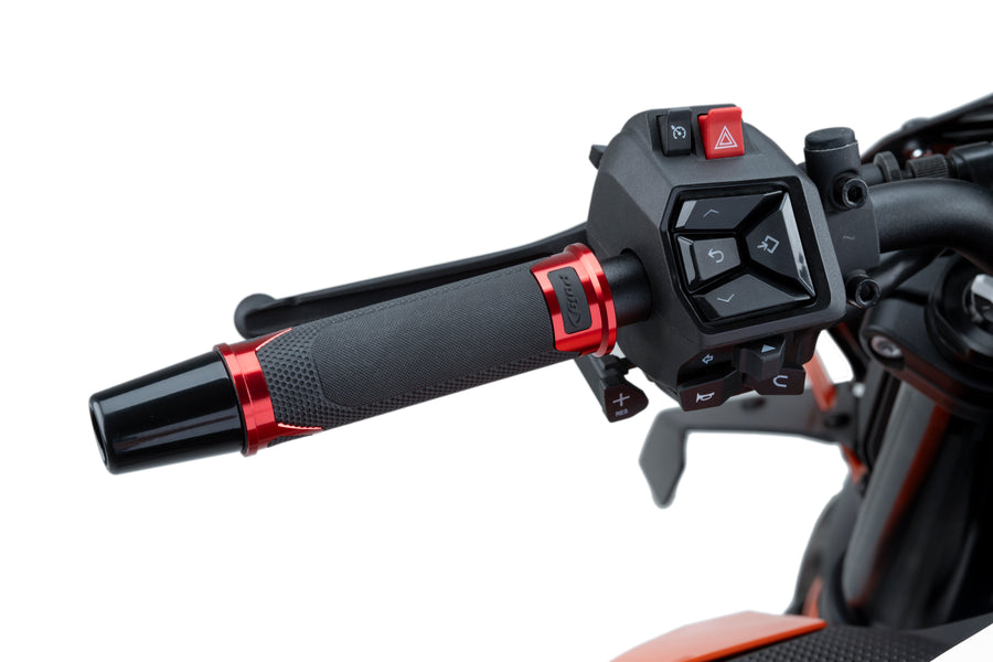 KAWASAKI Z 125 [2025] – Revving Grips – Black