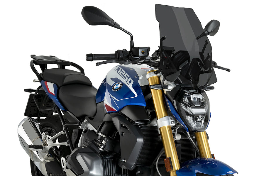 BMW R 1250 R [2025] - PUIG New Generation Touring Windshield | Heavily toned | PUIG 22300F
