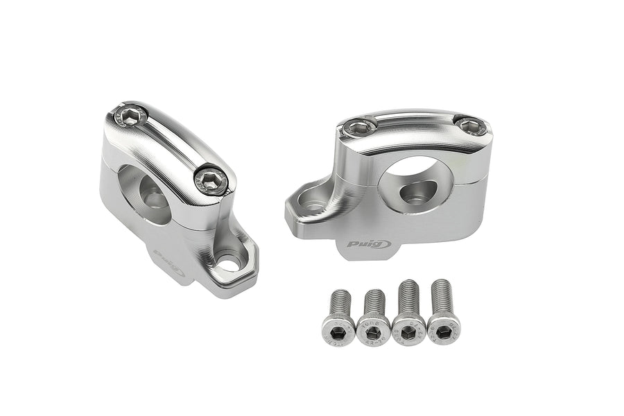 VOGE 900DSX [2025] - Pullback handlebar risers | Silver | PUIG 22360P