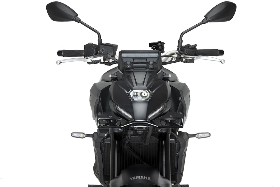 YAMAHA MT-07 [2025] - PUIG Naked Front Downforce Spoiler | Schwarz | PUIG 22417N