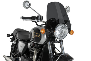 TRIUMPH BONNEVILLE T1 - New Generation Touring Windschild | Stark getönt | PUIG 22454F