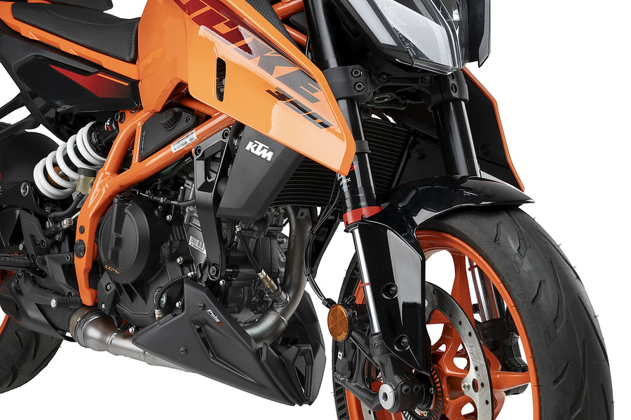 KTM 390 DUKE [2025] - front spoiler | Matt black | PUIG 22469J