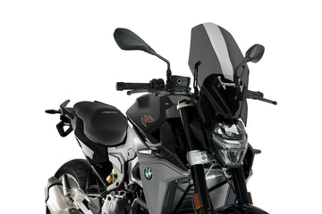 BMW F 900 R [2025] - New Generation Touring Windshield | Heavily toned | PUIG 22489F