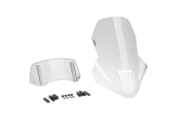HONDA NC 750 X DCT [2025] - touring screen with spoiler screen | Clear | PUIG 22510W