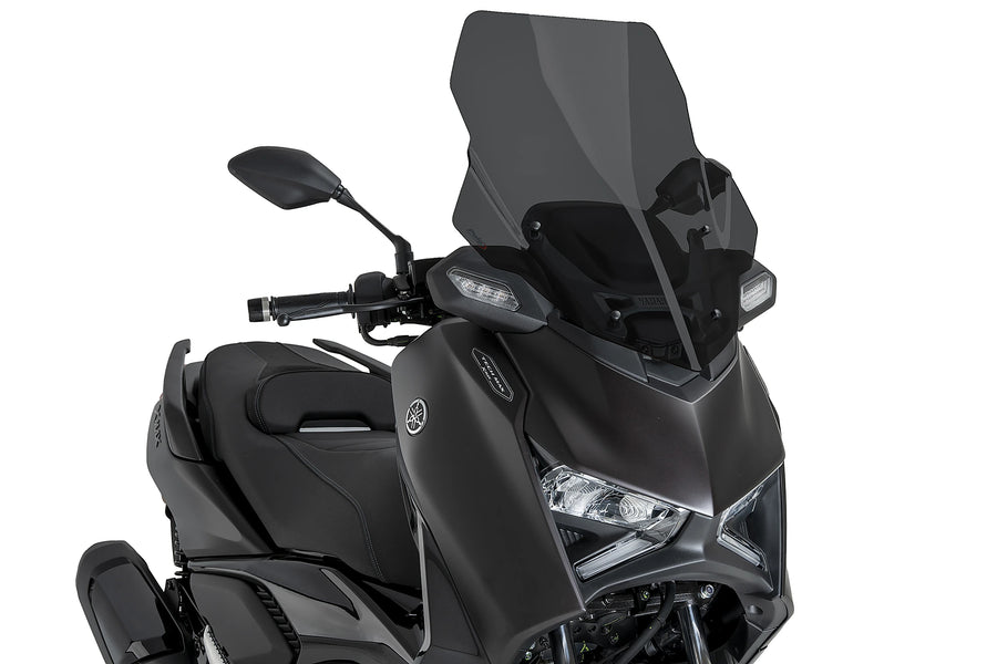 YAMAHA X-MAX 300 TECH MAX + [2025] - PUIG V-Tech Line Touring Windschutzscheibe | Stark getönt | PUIG 22544F