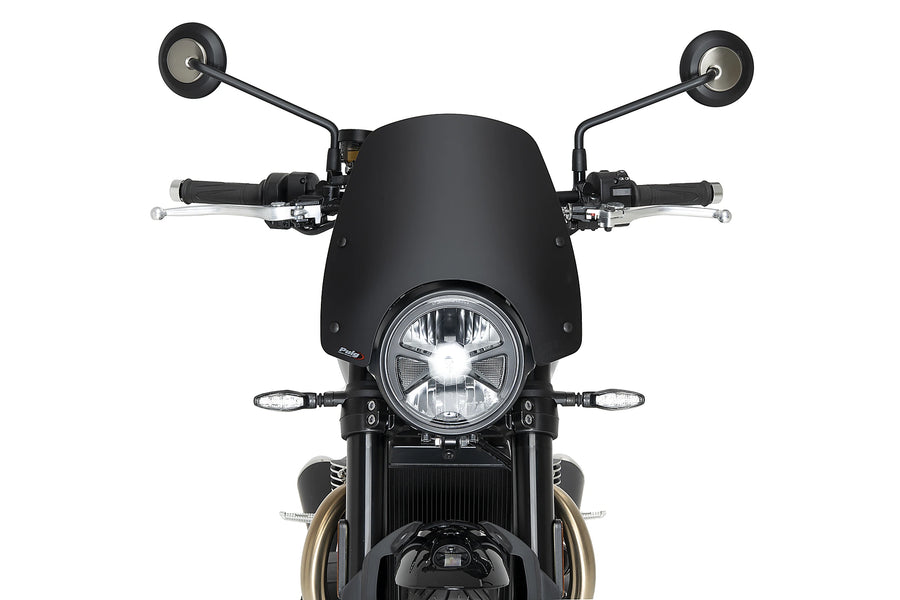 TRIUMPH SPEED TWIN 1200 - New Generation Sport Windschild | Mattschwarz | PUIG 22618J
