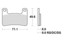 SUZUKI GSX S [2022] - Dual Sinter brake pads