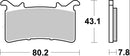BMW S 1000 [2021-2023] - Dual Sinter brake pads