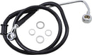 harley davidson fxsb [DRAG SPECIALTIES] - Extended stainless steel brake line-2