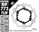 Sherco 2.5 250 I Enduro [2005-2006] - floating wave brake disc, grooved – picture 2