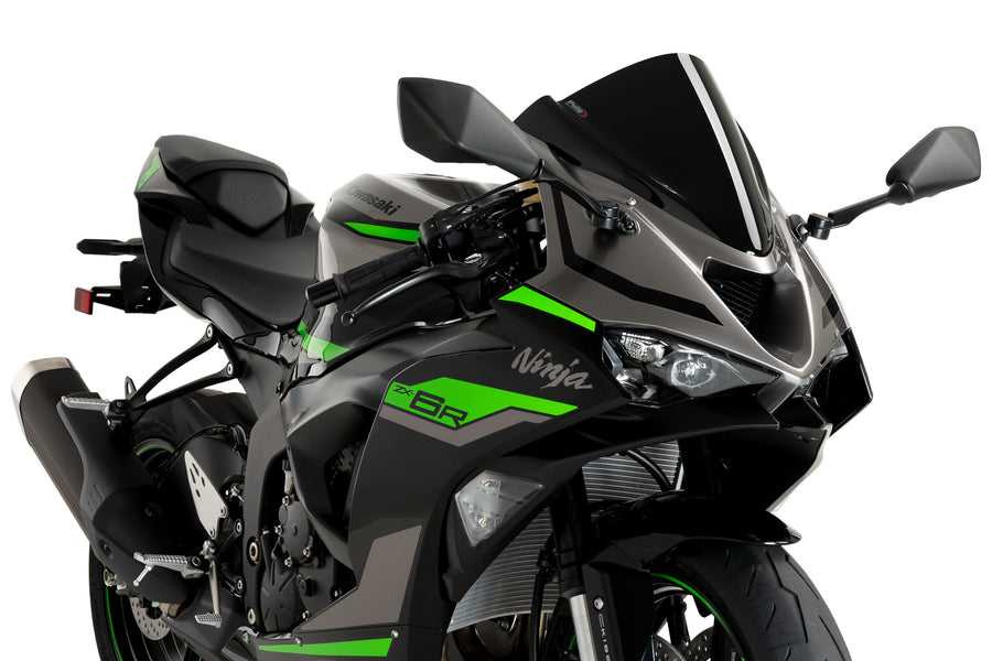 KAWASAKI ZX-6R NINJA [2025] – Z-Racing screen – heavily tinted
