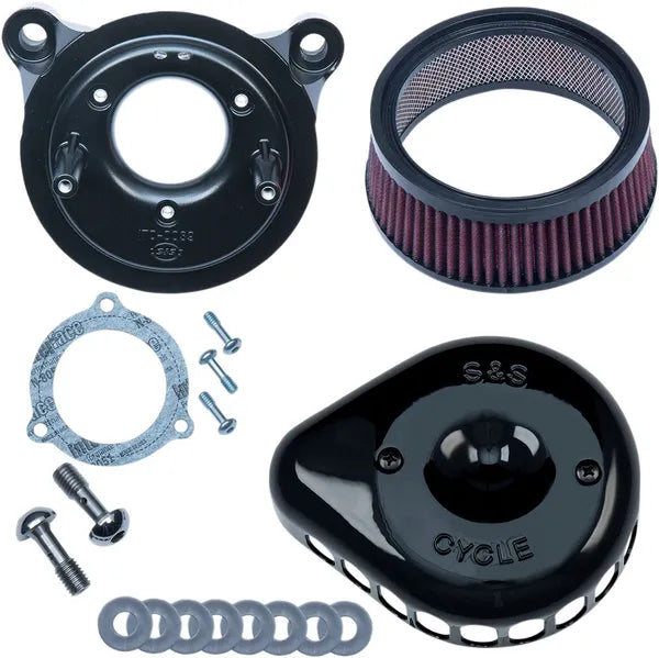 Harley-Davidson FLRT 1690 Freewheeler [2015-2016] - Mini Teardrop Stealth Luftfilter-Kit – Oberfläche: Schwarz – Bild 2