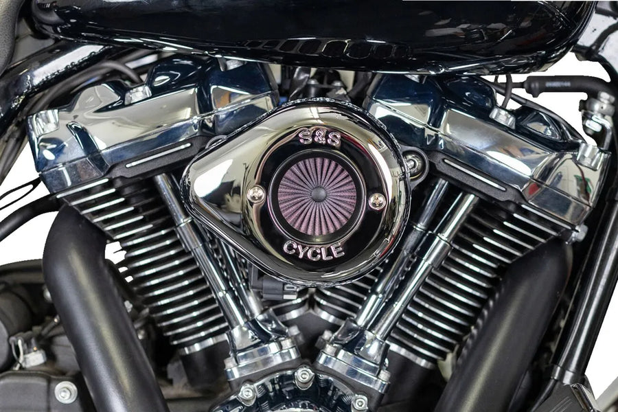 Harley-Davidson FXDR 1868 Softail King 114 [2019] - Air Stinger Stealth Luftfiltersatz – Oberfläche: Verchromt – Bild 4