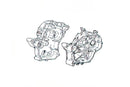 Beta RR-T SM 50 2T - engine housing original spare part