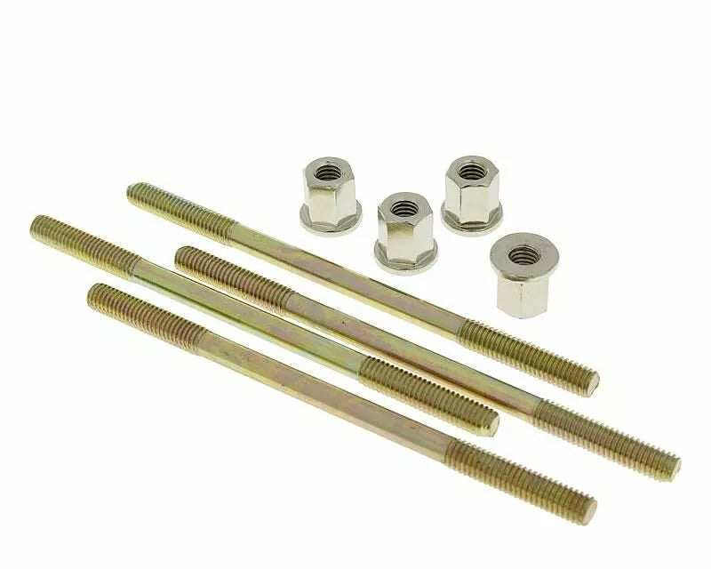 Yamaha dt 125 [Naraku]-screw set cylinder including nuts-4 parts