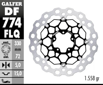 Ducati Streetfighter V4 / V4S 1100 [2025-2026] - Cubiq floating brake disc - picture 2