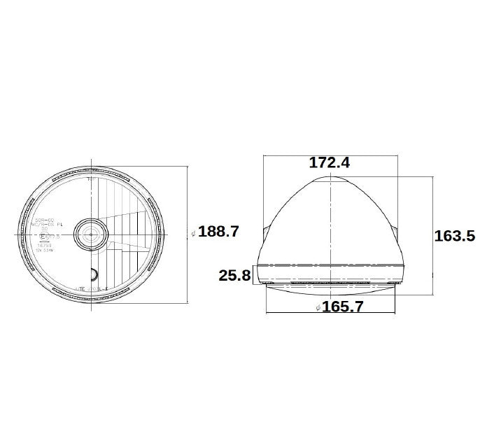 LED-Scheinwerfer "Flash"