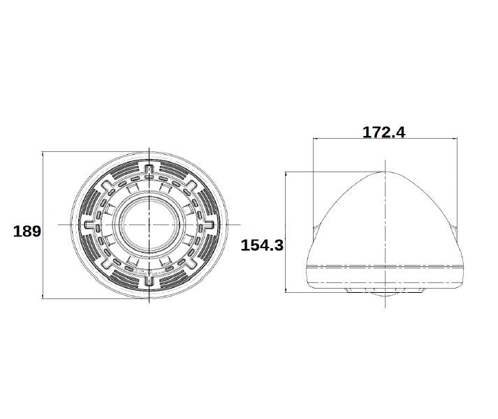 Ducati Monster 620 – Angel Eye Headlight Black