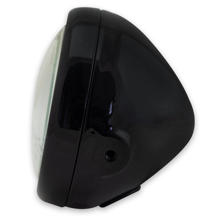 Kawasaki W 650 – H4 headlight Bullet 5¾ inch black