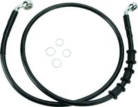 Harley Davidson FLS [DRAG SPECIALTIES] – Verlängertes Bremsleitungs-Kit aus schwarzem Vinyl