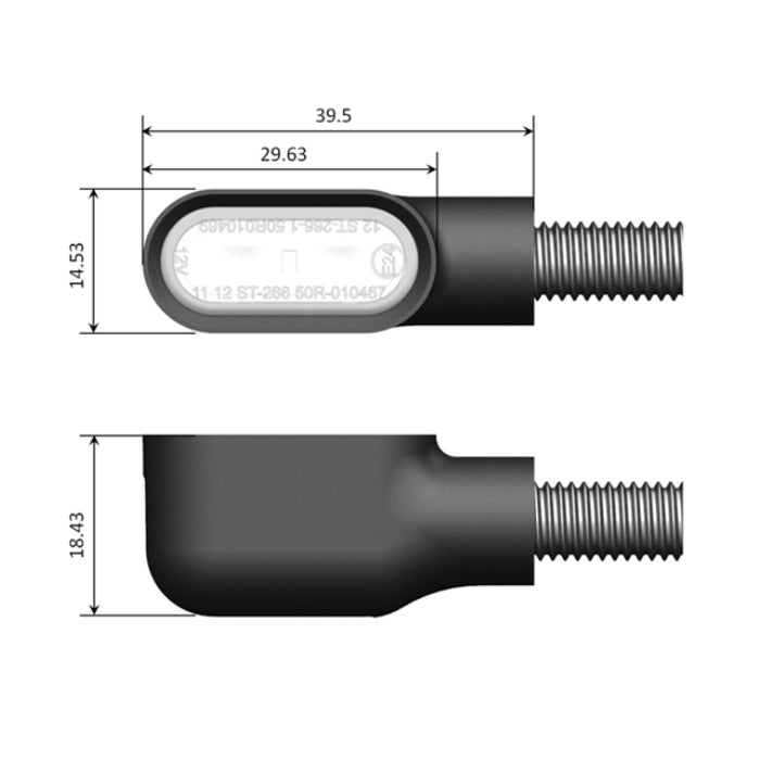 LED-Blinker "NICE"