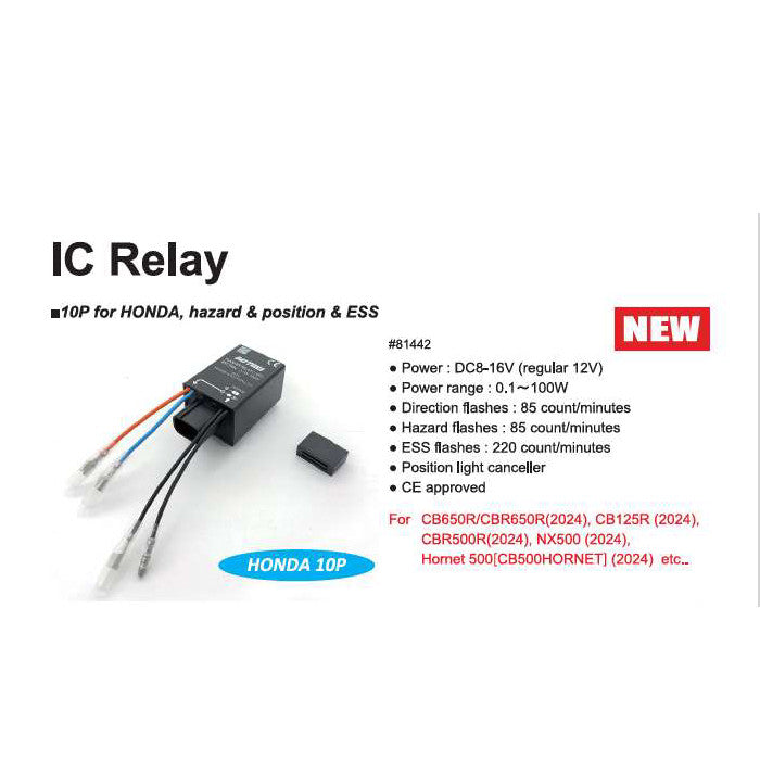 Honda CB 500 Hornet ABS PC 71 [2024-20] - LED-Blinkrelais