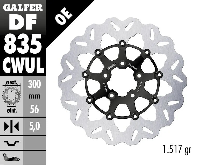 Harley-Davidson XL 1200 C Sportster Custom [2020] - brake discs - surface: black, silver - picture 2