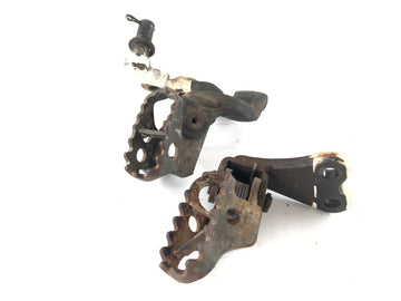 Yamaha TT 600 59X [1990] - Footrests Driver footrests right and left - 0