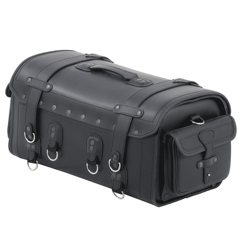 Motorcycle bag [Hepco & Becker] - leather handbag Buffalo - luggage rack