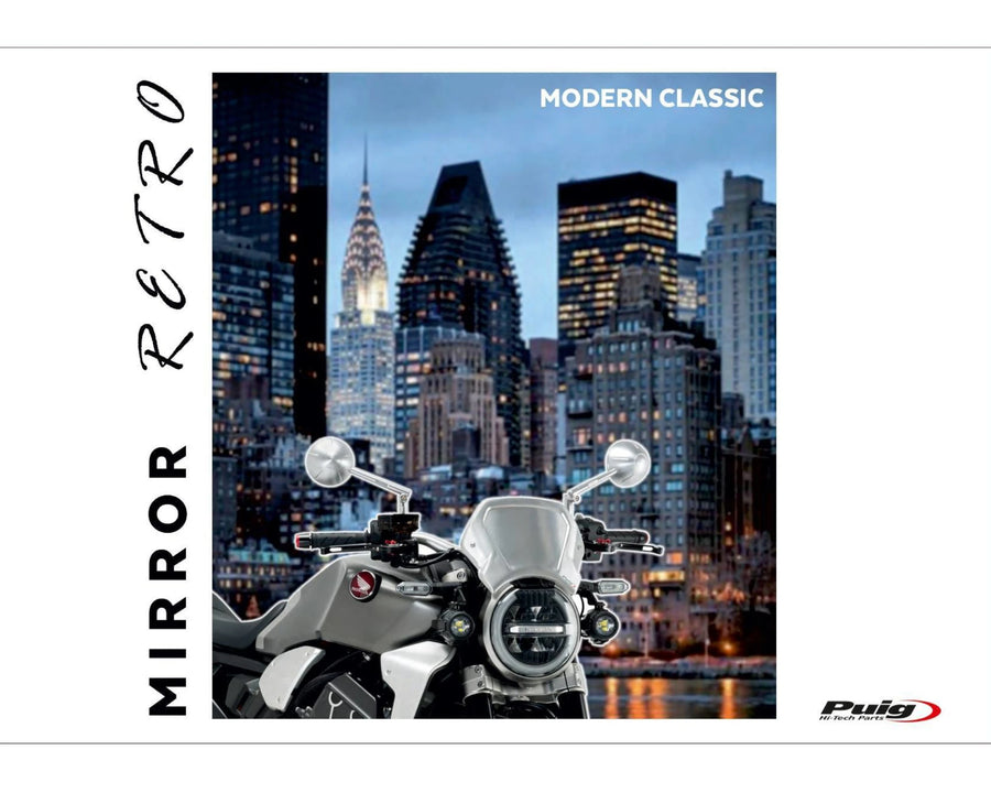 KTM 890 DUKE R [2025] – Retro Rear View Mirror – Black