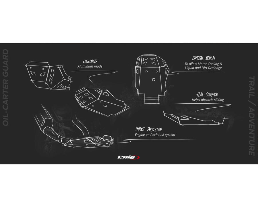 YAMAHA TRACER 9 Y-AMT [2025] – Engine Guard – Black