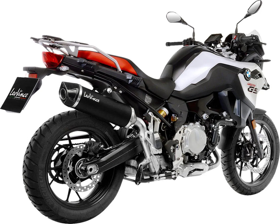 bmw f 750 gs [LEOVINCE] – Nero rear silencer - stainless steel