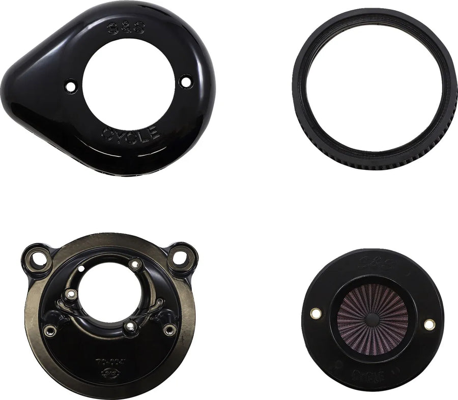Harley-Davidson XL 883 L Sportster SuperLow [2020] - Air Stinger Stealth Luftfiltersatz – Oberfläche: Schwarz – Bild 3