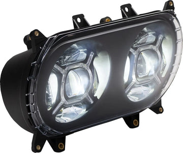 harley davidson fltruse [CUSTOM DYNAMICS] – Double-X LED headlight - 0