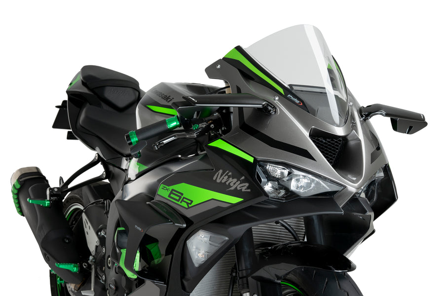 KAWASAKI ZX-6R NINJA [2025] – Z-Racing Screen – Black