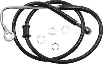 harley davidson flstc [DRAG SPECIALTIES] - Extended stainless steel brake line
