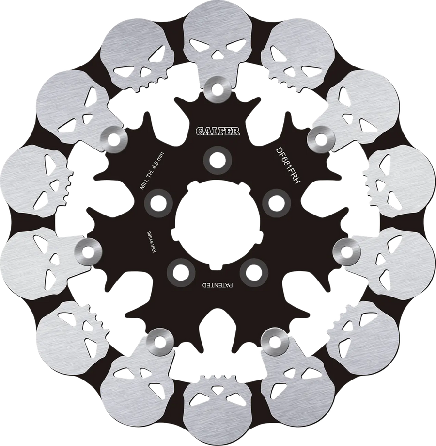 Harley-Davidson FXRST 1923 Softail Low Rider ST EL Diablo 117 [2022] - Skull brake disc - Type: Two-piece (floating) - Image 2
