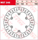 Yamaha RD 500 LC Ypvs [1985] - brake disc - picture 8