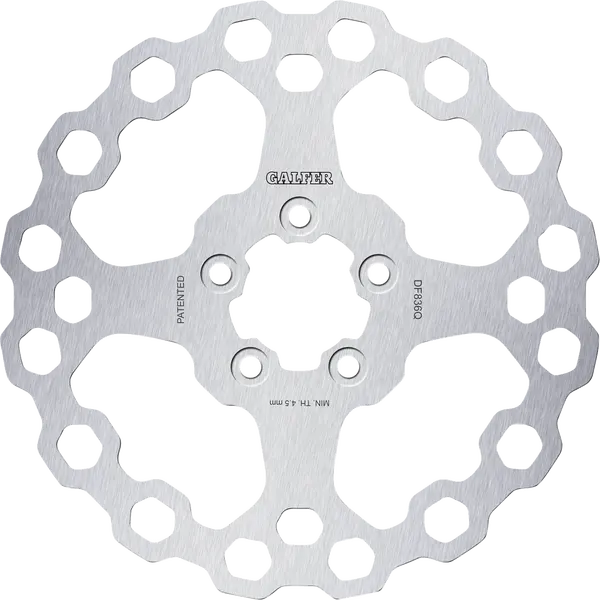 Harley-Davidson XL 1200 T Sportster Superlow [2018-2019, 2018-2020] - Cubiq™ brake disc - surface: chrome - image 3