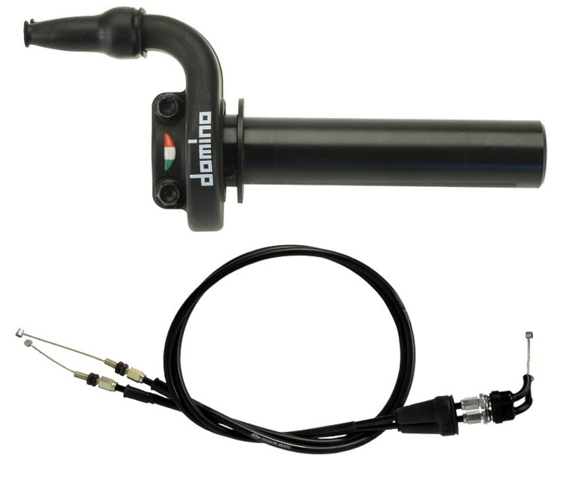 Ktm 520 Exc [DOMINO] - KRE handlebar grips with cables black
