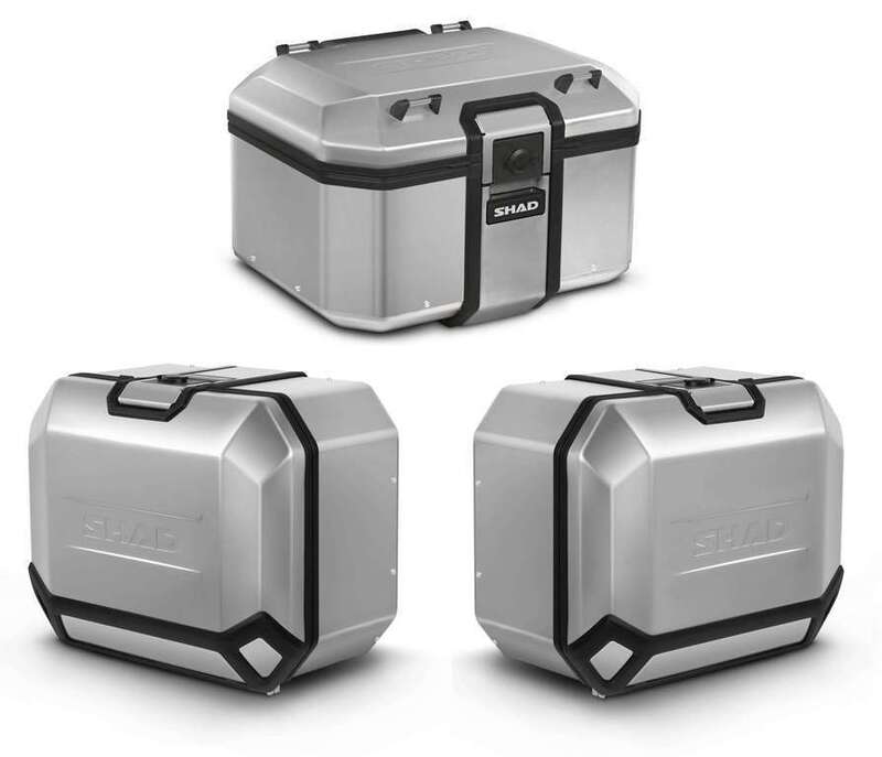 Suzuki V-Strom 800 [SHAD] - Terra Full Pack 142 L – Topcase 48 L + side case