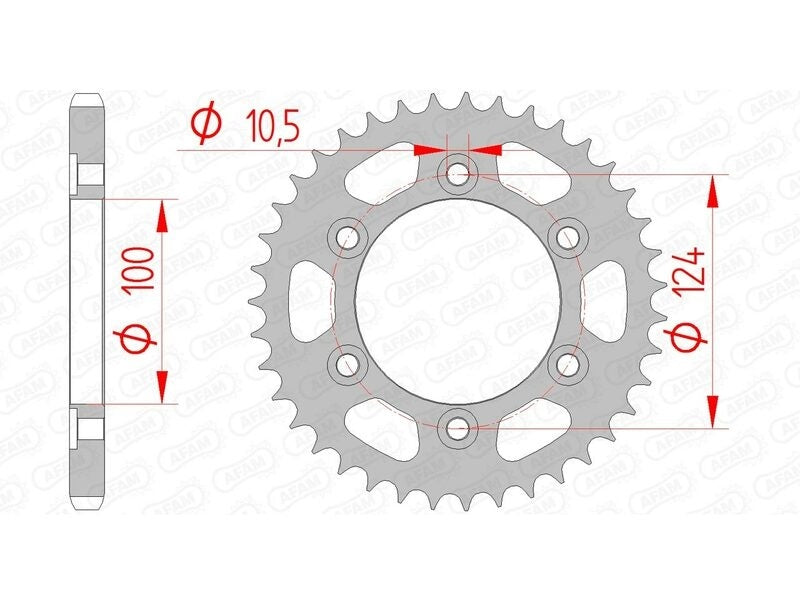 Ducati 1000 SS Supersport [2003-2006] - Chain kit 525 XHR4 - 15/38-96 - Standard sprocket steel