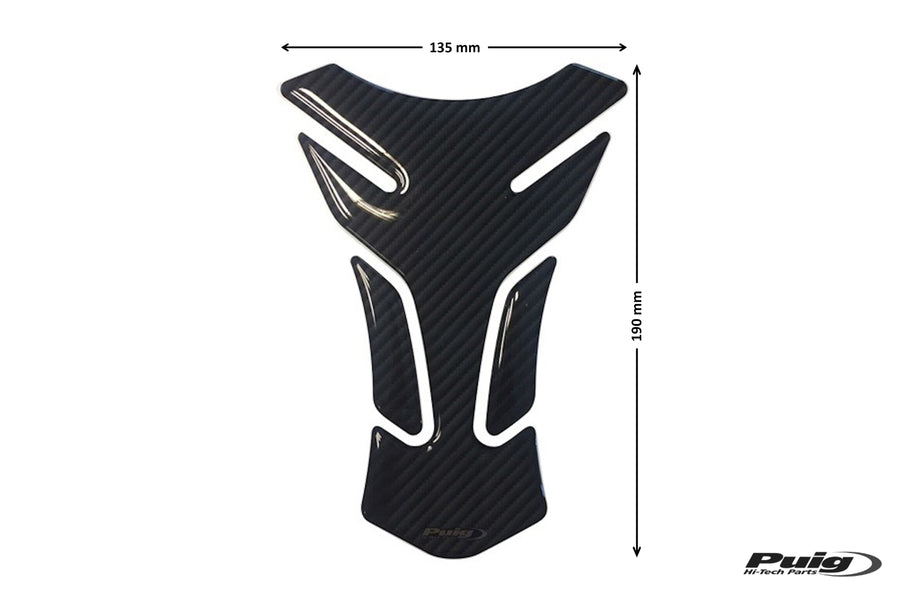 KTM RC 390 [2025] – Three tank protectors – carbon look