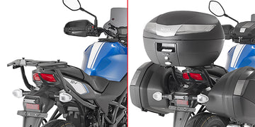 Suzuki SV 650 [GIVI] - Topcase Träger für MONOKEY® oder MONOLOCK® Koffer zu montieren mit der MONOKEY® Platte M5