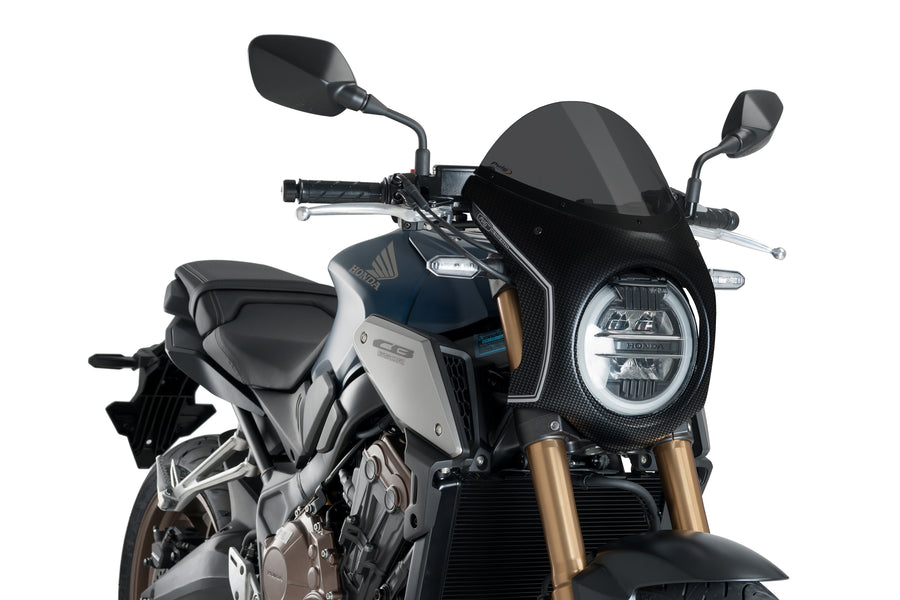HONDA CB 650 R NEO SPORTS CAFE [2023] – Retro windshield – heavily tinted