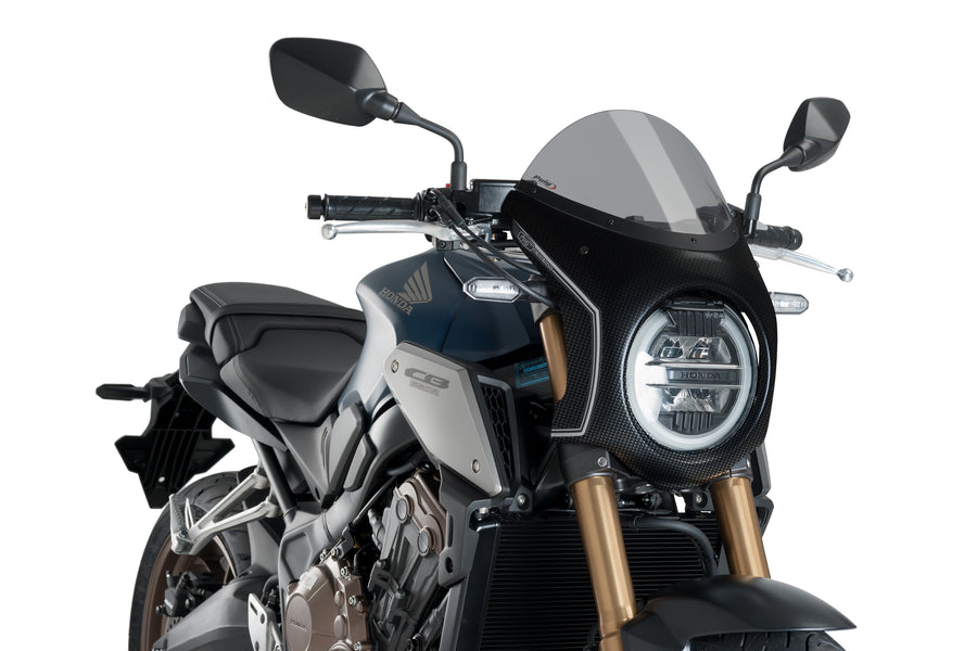 HONDA CB 650 R NEO SPORTS CAFE [2023] – Retro windshield – heavily tinted